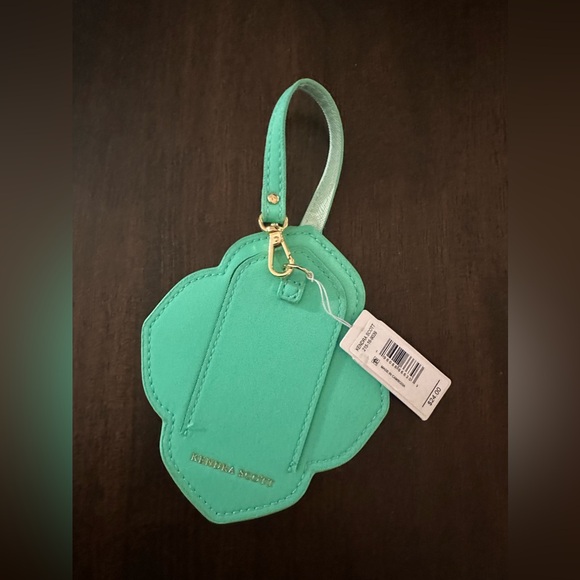 Kendra Scott luggage tag green name tag - Picture 2 of 5